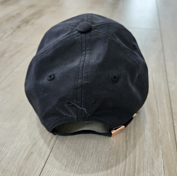 Puma Hat, Black with Rose Gold - Picture 3 of 7
